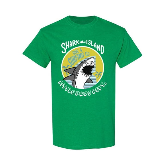 Shark Island T-Shirt Men -Image by Shutterstock, Male 3X-Large
