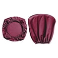 thumbnail image 1 of fastboy Housse de Chaise de Bureau Extensible Amovible pour Bureau Hôtel Café Rouge Vin, 1 of 1