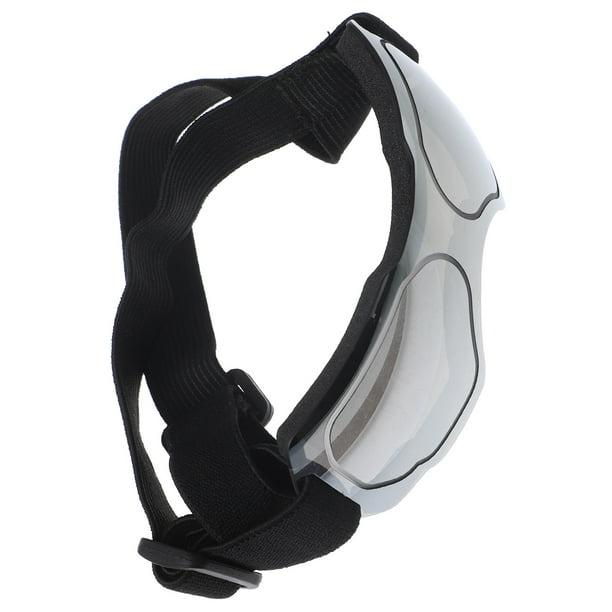 BESTYASH Gafas Plateadas Para Perro Con Correa Ajustable Ideales Para Proteger En Exteriores Y Eventos