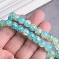 thumbnail image 6 of U8MO 20pcs 10mm Rainbow Colorful Crackled Crystal Glass Loose Beads For DIY Bracelet-14# Blue Red, 6 of 6