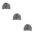 thumbnail image 4 of Kearding Gorros de ducha para el cabello Estampado de flores Impermeable Reutilizable Cubierta de lazo elástico Turbante de baño Sombrero Type1 NO1, 4 of 6
