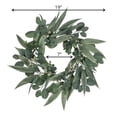 thumbnail image 3 of Sullivans Artificial California Eucalyptus Wreath 19"H Green, 3 of 3