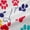 White Red, variant on Erosebridal Bear Animal Print Black Out Curtains, Cute Cartoon Stars Curtains Pack of 2 (42x63 Each)