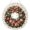 Colorful D, variant on Christmas Tree Diamond Art Kit, Christmas Pearl Diamond Art DIY Suncatcher Ornament, 7.9 in Green