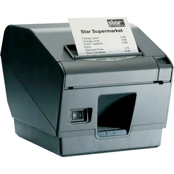 Star Micronics TSP743IIU-24GRY Direct Thermal Printer - Monochrome - Wall Mount - Receipt Print 39442511