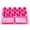 Pink, variant on Diamond Painting Storage Rack with 10 Bottle Slots & 2 Removable Trays, Diamond Art Bead Organizer Holder, DIY Craft Accessories for Diamond Painting