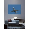 thumbnail image 2 of Wallhogs Chibi Alaska Air 737 Flyover Glossy Wall Mural, 2 of 2