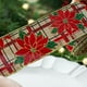 thumbnail image 2 of Yuarrent La cinta de arpillera festiva de lino agrega un toque de elegancia a los regalos. Hermosos patrones con Navidad. Kits de decoración para fiestas tipo+2 200*0.5 cm, 2 of 6