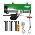 thumbnail image 1 of Polipasto Eléctrico SHAWTY, 400/800KG Capacidad De Carga, Modo De Cable Simple/Doble, Elevador Eléctrico 30M Con Mando a Distancia, Final De Carrera De Parada De Emergencia, Para Logística, Almacenes, 1 of 6