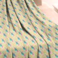 thumbnail image 3 of Yellow Cartoon Unicorn Pattern Blanket,Comfortable Soft Flannel Throw Blanket,All Season,Warm Lightweight Blankets for Sofa Bed Couch Living Room Chair,30"x40", 3 of 4