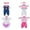 A, variant on Baby Girl Doll Clothes Set for 14-18 Inch Babydolls, Baby Doll Outfits Accessories, Cute Pattern Outfits for Bitty Babydolls Outfits Accessories fit Newborn Babydoll Girls Matching Clothing