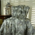thumbnail image 2 of Plutus Ivory Rabbit Faux Fur Blanket - Gray - Ivory & Champagne - 102 x 116 in., 2 of 2