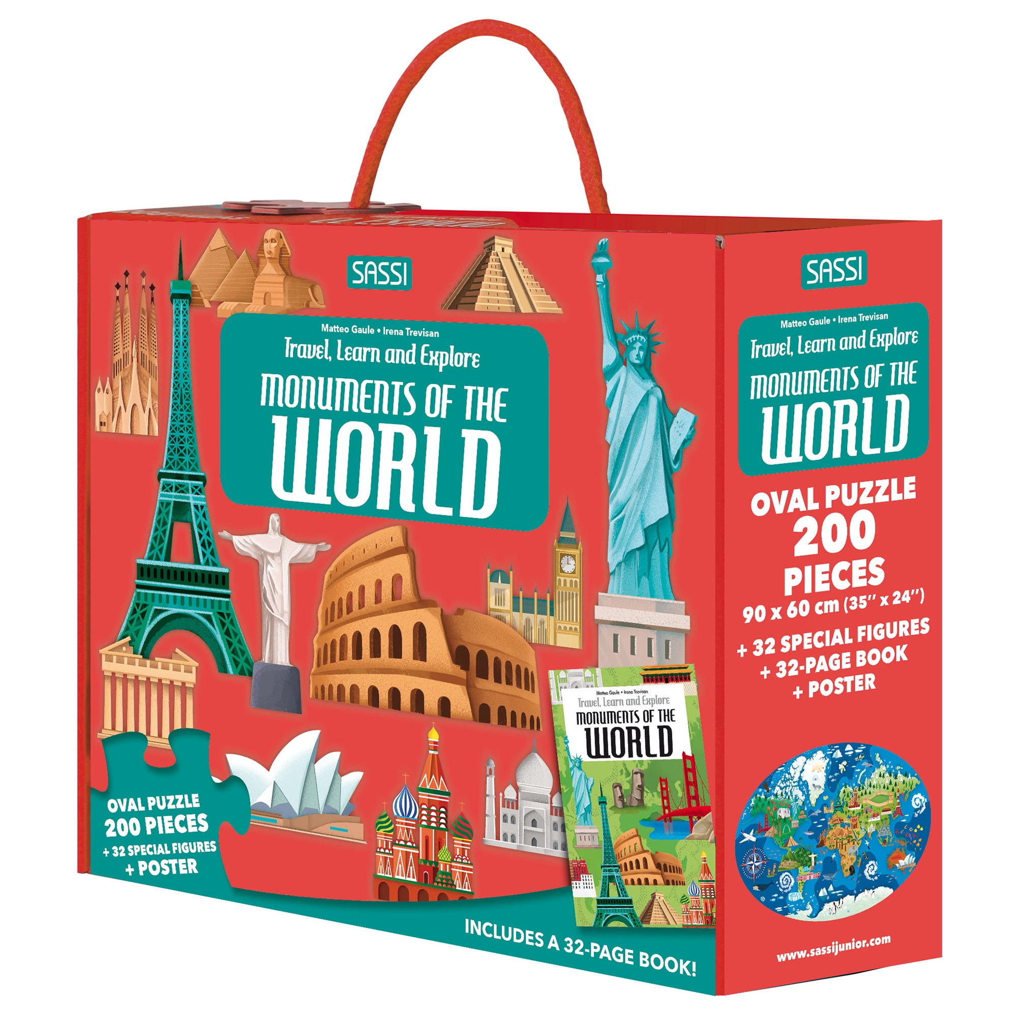 Sassi: Travel, Learn & Explore - Monuments Of The World - 200pc