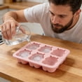 thumbnail image 7 of 6-Cavity Bear Shaped Silicone Ice Cube Tray Novelty Animal Ice Mold Easy Release Food Baking Pan for Dessert Cake Baking Home Bar Parties Drink Enthusiasts, 7 of 7