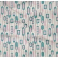 thumbnail image 4 of oneOone Organic Cotton Poplin Twill Fabric Stripe & Geometrical Shapes Geometric Print Fabric By The Yard 42 Inch Wide, 4 of 4