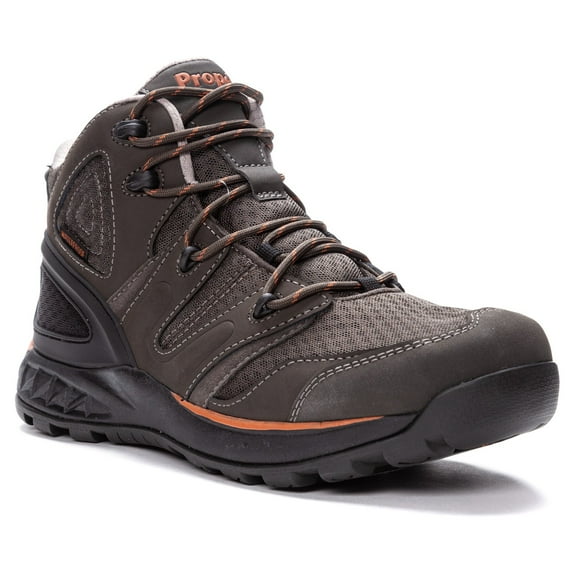 Propét Men's Veymont Hiking Shoe Gunsmoke/Orange