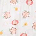 thumbnail image 4 of FUNDUFI Womens Floral Print Pajama Short Sleeve Tops + Capri Pants Summer Pyjamas Sleepwear Loungewear Soft Lightweight Pjs Outfits, 4 of 6