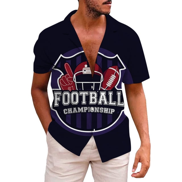 Camisas s Para Hombre Manga Larga Camiseta de regalo deportiva para al fútbol americano para hombre, camiseta de Rugby Retro deportiva para jugador de Rugby Vintage (Purple, 3XL)