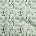 thumbnail image 1 of oneOone Cotton Cambric Light Green Fabric Floral Retro Sewing Fabric By The Yard Printed Diy Clothing Sewing Supplies 56 Inch Wide, 1 of 5