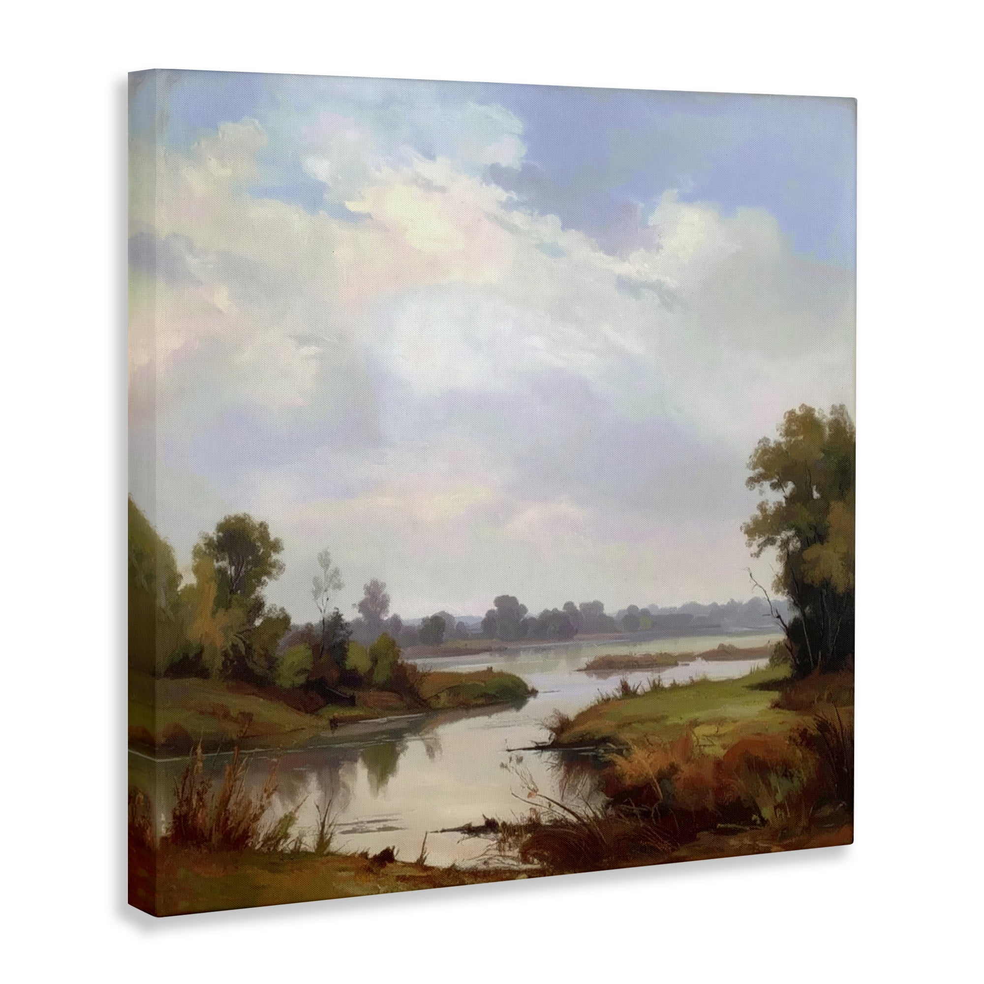 Stupell Industries Riverside Grove Landscape Canvas Wall Art, design by Alonza Saunders