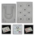 thumbnail image 4 of SHISUYAN 2Pcs Bead Board Design Boards for Creating Bracelets Necklaces Bead Jewelry, 4 of 8