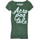 thumbnail image 1 of Aeropostale playera bordada con gráfico para mujer, verde, extra pequeña, 1 of 1