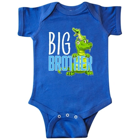 

Inktastic Big Brother with Cute Alligators Gift Baby Boy or Baby Girl Bodysuit