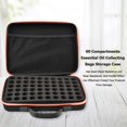 thumbnail image 3 of Organizador De Almacenamiento Estuche de almacenamiento de bolsa de recolección de aceite esencial de 60 compartimentos portátil (naranja), 3 of 3