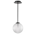 thumbnail image 3 of Sokix 9.8 in. 1-Light Indoor Black Finish Pendant Light, 3 of 5