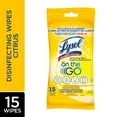 thumbnail image 1 of LYSOL Disinfecting Wipes - Lysol On the Go Citrus, 1 of 5