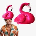 thumbnail image 4 of MOMOJIA Flamingo Themed Hat Soft Practical Costume Caps Perfect ForC0sp1ayTheme PartiesC0sp1ayAccessory, 4 of 7