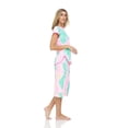 thumbnail image 2 of Lati Fashion Women Capri and Short Sleeve Top 2-Piece Female Pajamas Set Pink L, 2 of 4