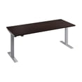 thumbnail image 2 of Scranton & Co Engineered Wood 72W Adjustable Standing Desk in Black Walnut, 2 of 7