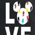 thumbnail image 3 of Mickey & Friends - Mickey Love Fill - Women's Short Sleeve Graphic T-Shirt, 3 of 5