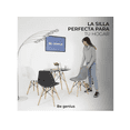 thumbnail image 4 of Silla Tipo Eames Para Comedor Negocio Modernas Minimalistas Xtellar gris, 4 of 4