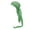 Kelly Green, variant on Wrinkle Free Extra Long Du-Rag - Black