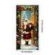 thumbnail image 3 of Christmas Door Curtain Santa Claus Polyester Fabric Decorative Cover for Holiday Party Wall and Door Hanging Festival Home Decor, 3 of 6