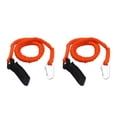 thumbnail image 1 of Correa de Paleta de Canoa de Seguridad, Accesorios de Kayak Universales Naranja 2 Pezas de Kayak Correas de Paleta Con Gancho de Hebilla para la Caña de Pescar, 1 of 7