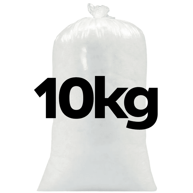 Relleno Fibra Siliconizada Delcron 10Kg Cojines Almohadas