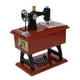 thumbnail image 3 of 2X Caja de Musica Mecanica de Estilo de Mini Maquina de Coser Vintage Rebobinado, 3 of 5