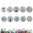 thumbnail image 7 of Easter Rabbit Ceramic Hanging Round Pendant Ornament for Party Supplies DIY Decoration Gift, 7 of 7