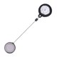 thumbnail image 2 of BRIGHTFUFU Badge Reel Pocket Watch Fashion Pocket Watch Clip-On Pocket Hanging Watch Creative Pocket Hanging Watch for Students (negro), 2 of 7