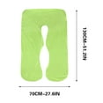 thumbnail image 3 of Pregnancy Pillows Cover for Sleeping - U Shaped Full Body Maternity Pillowcases with Removable Cover - Support for Back, Legs, Belly, 51 Inch Pregnancy Pillow for Women, 3 of 7