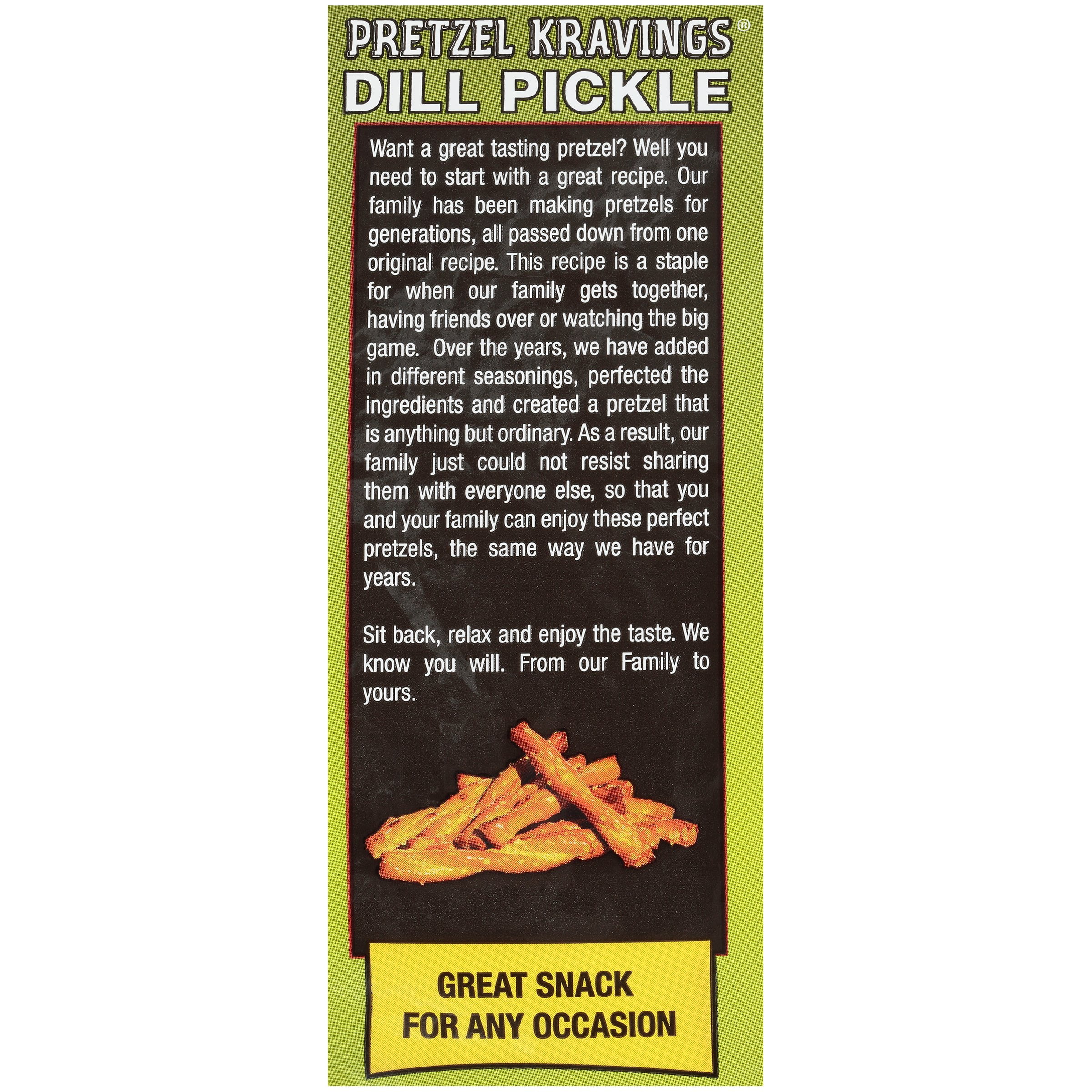 Dakota Style Pretzel Kravings Dill Pickle Pretzels, 10 Oz. - Walmart.com