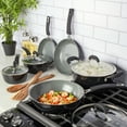 thumbnail image 3 of Kenmore Arlington 12-Piece Ceramic Cookware Set - Black Diamond, 3 of 10