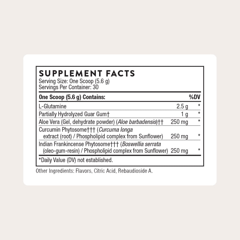 Thorne EnteroMend, Orange Vanilla Flavor, 5.9 oz - Botanical