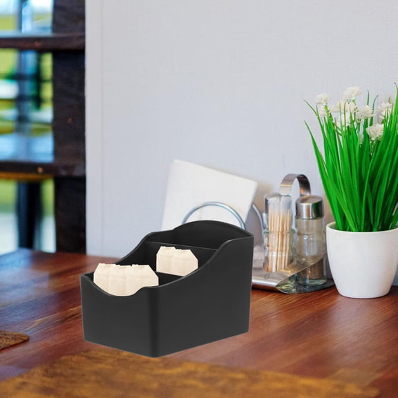 Sugar Storage Container with Creamer Holder, Coffee Pod Organizer and Tea Bag Box - Compact Small Coffee Accessory