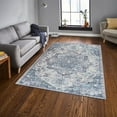 thumbnail image 4 of GLN Rugs Delos - Indoor, Machine Washable Area Rug 3'x5' Multi Gray Home Carpet, 4 of 7