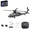 Grey, variant on UH-60 Flybarless Scale RC Helicopter Model, 2.4G 5CH Mini Aircraft with Barometric Altitude Hold, Optical Flow Positioning & One-Key Inverted Flight (RTF)