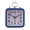 Blue, variant on Quiet Travel Alarm Clock Battery Operated Analog Alarm Clock With Clear Display For Home Or Camping